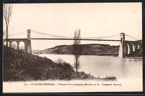 Cpa roche bernard - la, roche-bernard