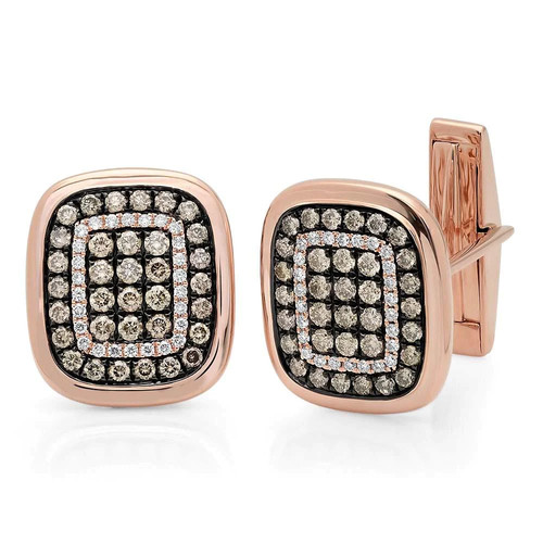 14k rose champagne - or, diamant