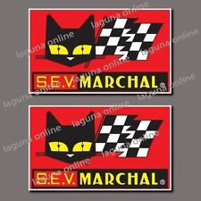 autocollant décalcomanie étanche brillant logo sev marchal 1