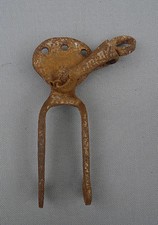Ancienne potence fer - potence, forgé