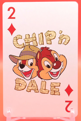 Carte jouer disney chip n - carte,