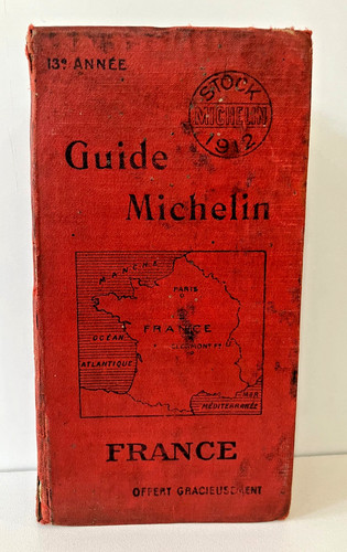 Guide michelin france 1912 - guide,