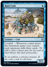 Mtg Magic ruin crab ENGLISH