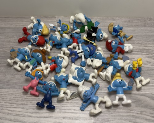 Lot schtroumpfs - lot,