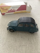 Miniature Citroën 2CV Solido 1/43 – avec boîte d’origine