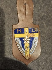 Insigne Pucelle Militaire ? Omnibus Prodesse ND Do Lisse À Identifier 