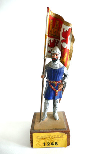 Soldat plomb moyen âge - plomb, du