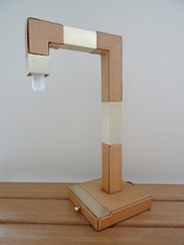 ancienne lampe de bureau LE TANNEUR design desk light lunel arlus jacques adnet