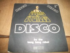vinyle 45 tours, la guerre des étoiles, disco, by the bang bang robot