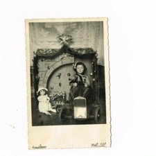 CPA PHOTO VOITURE A PEDALE