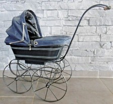 EXCEPTIONEL LANDAU ANCIEN  1890 DE POUPEE 