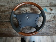 Volant Bois Et Cuir Mercedes