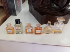 CHANEL  6 échantillons Parfum anciens Chanel N°5 , 19 , Allure , Coco , Chance .