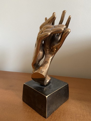 Sculpture bronze yves - sculpture, lohé