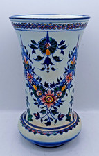 ANCIEN VASE CORNET FAÏENCE