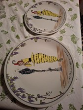 Assiettes N° 1, Villeroy et BOCH Désign 1900 , Superbes.