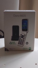 Doro 6820 - téléphone portable senior téléphone portable pliable noir - NEUF0