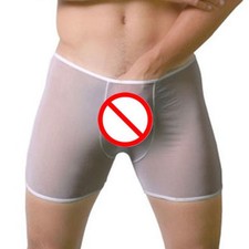 Boxer homme sexy maille slip