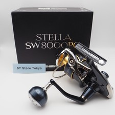 [Excellent] Moulinet tournant Shimano 13 Stella SW 8000PG avec boîte et poche...