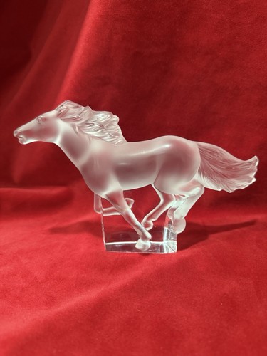 Lalique cheval cristal - lalique, kazak