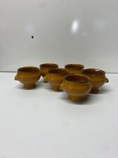 Lot de 6 bol tête de lion à