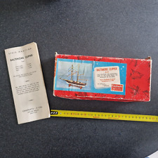 maquette ancienne BATEAU EN BOIS constructo Espagne