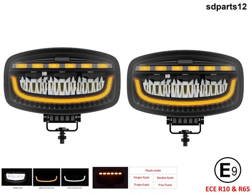 Phares longue portée led - phares,