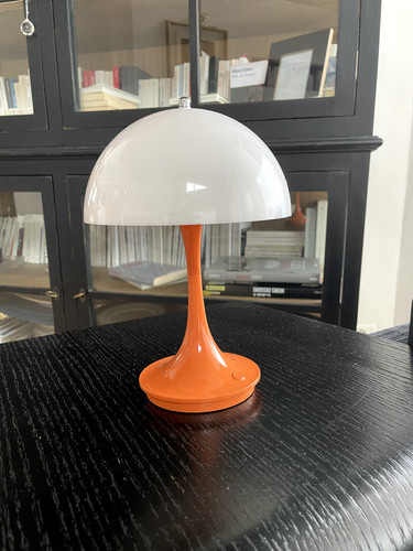 Lampe champignon style - , années