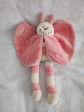 Doudou Abeille Coccinelle Rose