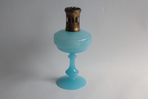 Lampe berger opaline bleue - lampe,