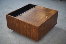 Table basse bar en palissandre