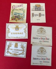 Cognac lot etiquettes - lot,