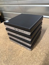 4 x HP Prodesk 400 G5 mini (i3-9100 3,10 GHz / 256 SSD / 8 Go)