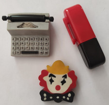 lot de 3 Gommes fantaisies