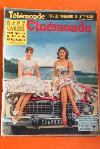 Cinemonde magazine 1262 - magazine, n°1262