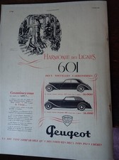 PEUGEOT 601 harmonie des