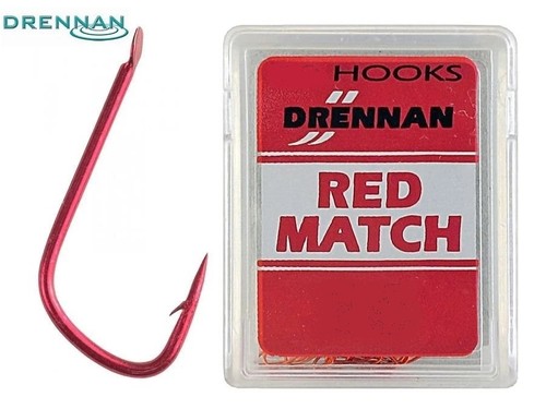 Hameçon drennan red match - drennan,