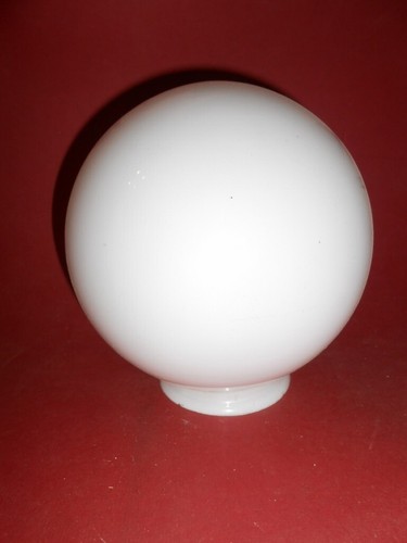 Globe verre opaline forme - globe,