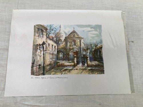 Aquarelle delarue paris - aquarelle,