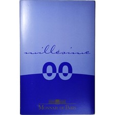 France, 1 cent à 2 euros, PP, 2000, Monnaie de Paris, STGL