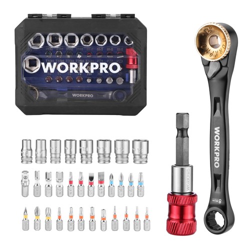 Coffret douilles embouts - coffret, 34