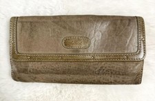 Portefeuille Chloé Vintage en cuir marron