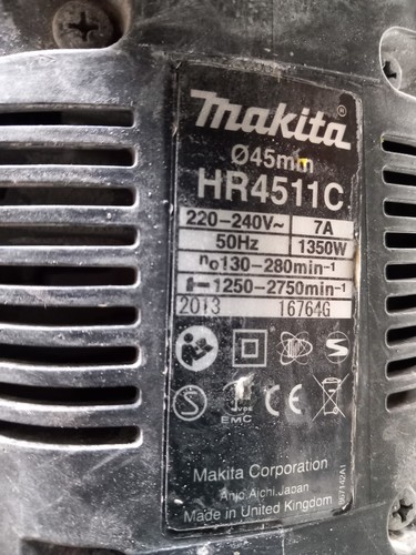 Perforateur burineur makita - perforateur, /burineur