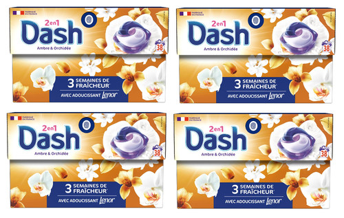 Dash capsules 2en1 ambre - 38,