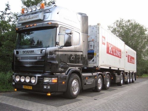Tekno 86656 scania tracteur - tekno,