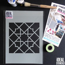 Marocain Tuile Pochoir Motif