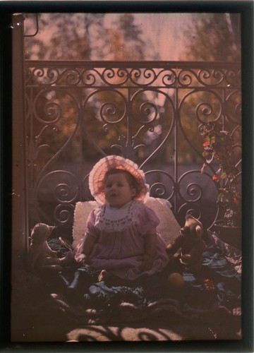 Autochrome bébé sur - (13x18),