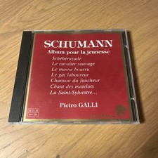 CD audio - SCHUMANN - album pour la jeunesse - pietro galli