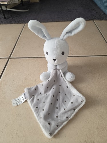 Doudou plat lapin tit bisou - plat, p'tit