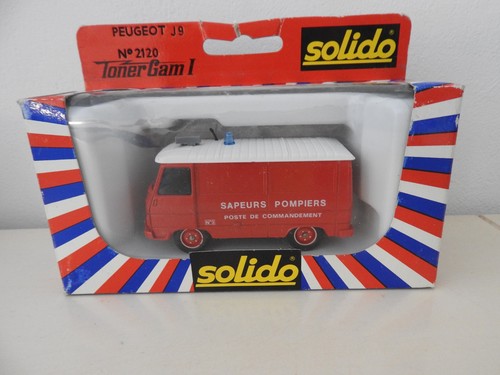 Solido peugeot j9 pompier - solido,
